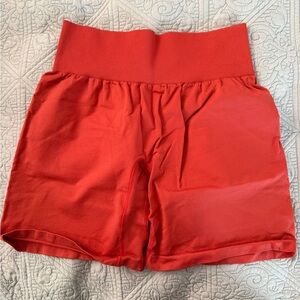 NVGTN Vibrant Red Athletic Shorts